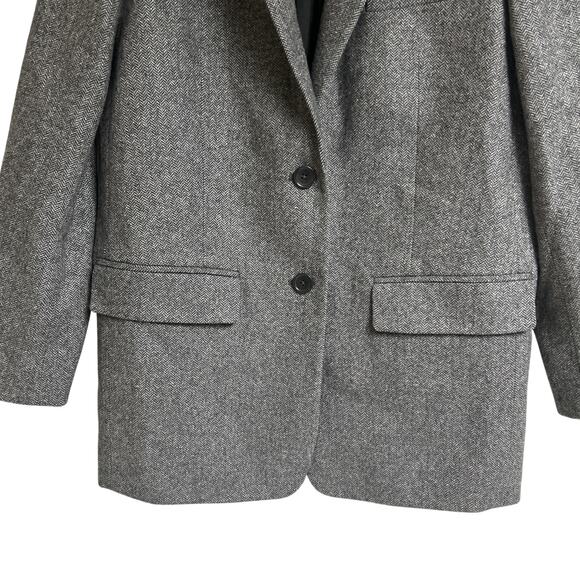 EVERLANE The Italian Wool Blazer Women's Size 2 Grey Herrington Office Career - Picture 3 of 9
